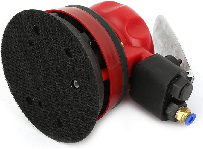 Pneumatic Water Sander, 5" Pneumatic Polisher Air Water Sander 1/4" Inlet Grinding Machine Kit