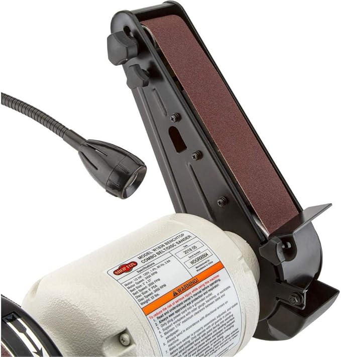 Shop Fox W1838 Combo 2" Belt Sander 6" Disc Sander