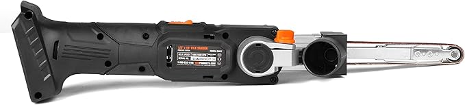 WEN Cordless Detail File Sander, Variable Speed with 20V Max 2.0 Ah Lithium-Ion Battery and Charger (20437)
