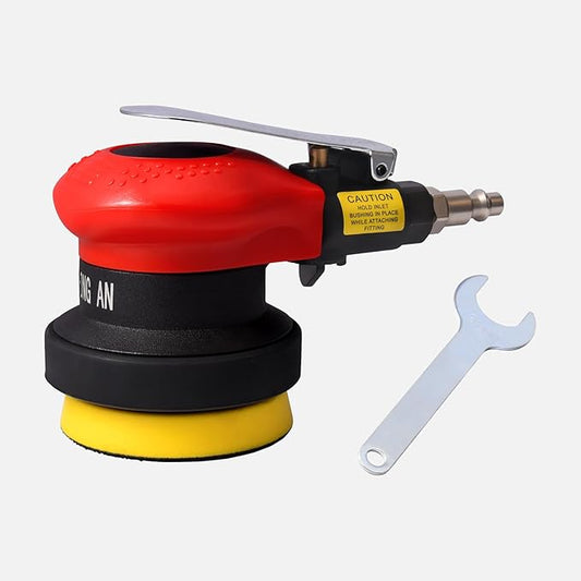 3inch Random Orbital Sander – Pneumatic Palm Sander For Wood, Composites, Metal