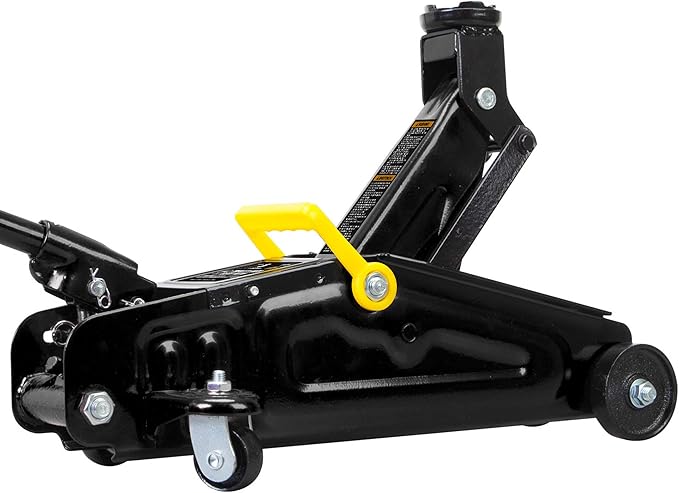 BIG RED AT820014SB Torin Hydraulic Trolly Service/Floor Jack with Blow Mold Carrying Storage Case, 1.5 Ton (3,000 lb) Capacity, Black
