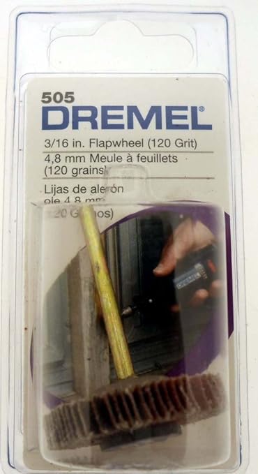 Dremel 505 3/16" Flapwheel Sander, 120 Grit