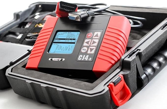 CJ4-R OBDII/CAN Automotive Scanner Diagnostic Scantool, with 2-Channel Oscilloscope