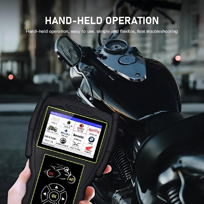 Original TopDiag M100 Pro Motorcycle Scanner Professional Diagnostic Tool for Motorcycle (Full Version)