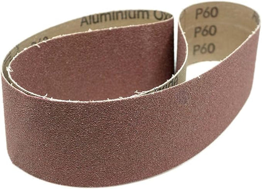 Benchmark Abrasives 2" x 36" Aluminum Oxide Sanding Belts for Grinding Deburring Polishing Rust Removal on Metal, Stainless Steel, Carbon Steel, Use with Belt Disc Sander (6 Pack) - (36 Grit)