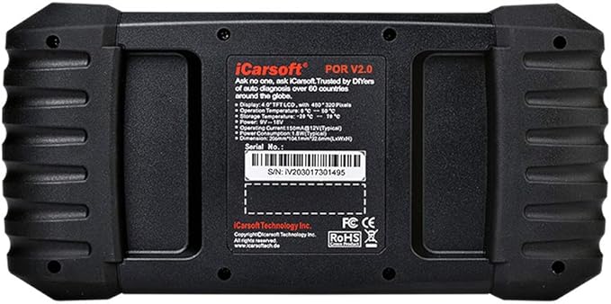iCarsoft Auto Diagnostic Scanner POR V2.0