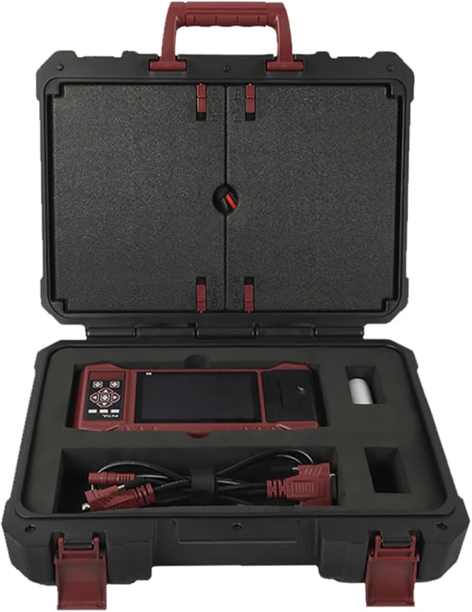 Motorcycle Diagnostic Scan Tool, Full System Scanner OBD2 Diagnostic Tool Fault Code Reader with 104 Service Functions & Quick Test Compatible for BMW, Honda, Yamaha, Kawasaki, Suzuki, ect