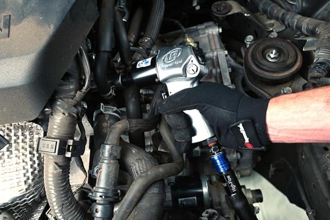 Ingersoll Rand 212 3/8" Air Impact Wrench, 150 ft-lbs Max Torque, Super Duty, Pistol Grip