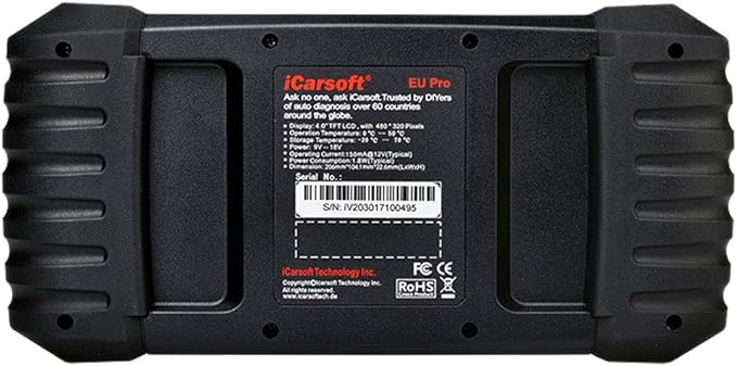 iCarsoft OBD II Diagnostic Tool EU Pro