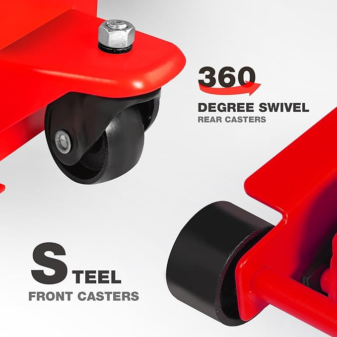 BIG RED Torin Hydraulic Floor Jack: Ultra-Lightweight with Dual Pump Quick Lift, Heavy Duty Steel, Convenient for Daily Use, 3 Ton (6,000 lbs Capacity)