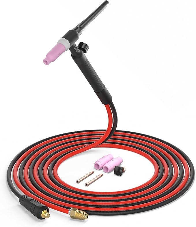 YESWELDER TIG Welding Torch WP-17V 13ft 150Amp Air Cooled Lift TIG Torch for YESWELDER YWM-160/ FLUX-135/ ARC-165DS ARC Welder