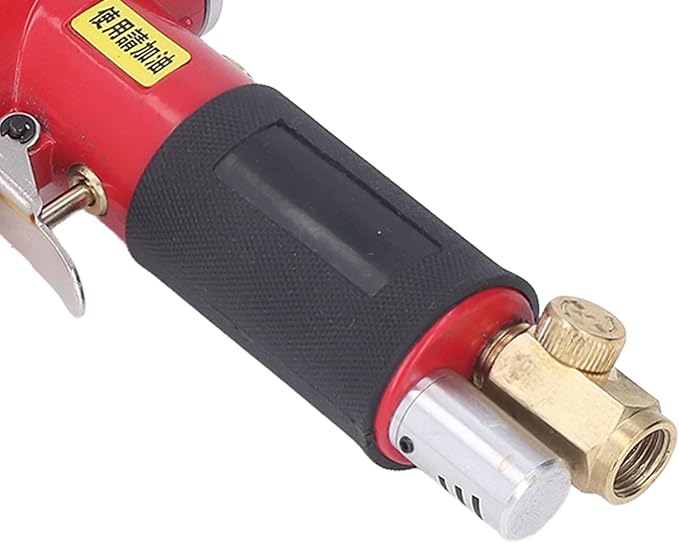 Jadeshay Random Orbital Sander Pneumatic Tool, High Power Push Switch Palm Sander with Air Filter, Zinc Alloy Construction, for Auto Body, Woodworking & Polishing