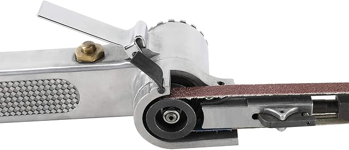 8MILELAKE 3/8" Mini Air Belt Sander Grinder Tool