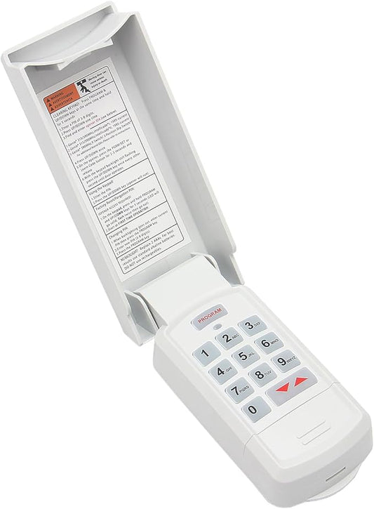 for Genie Garage Door Opener Keypad for All Genie Overhead Door Intellicode CodeDodger and DIP Switch Garage Door Openers, Wireless Keypad Keyless Entry GK-R OKP-BX, 315/390 MHz