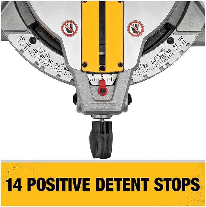 DEWALT Miter Saw, Single Bevel, Compound, 10-Inch, 15-Amp (DWS713)