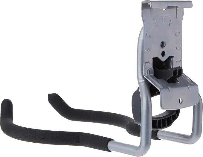 Rubbermaid Garage FastTrack Power Tool Holder, Satin Nickel, Wall Mounted Storage System, Holds up to 50 pounds, for Home/Garage/Tool Organization