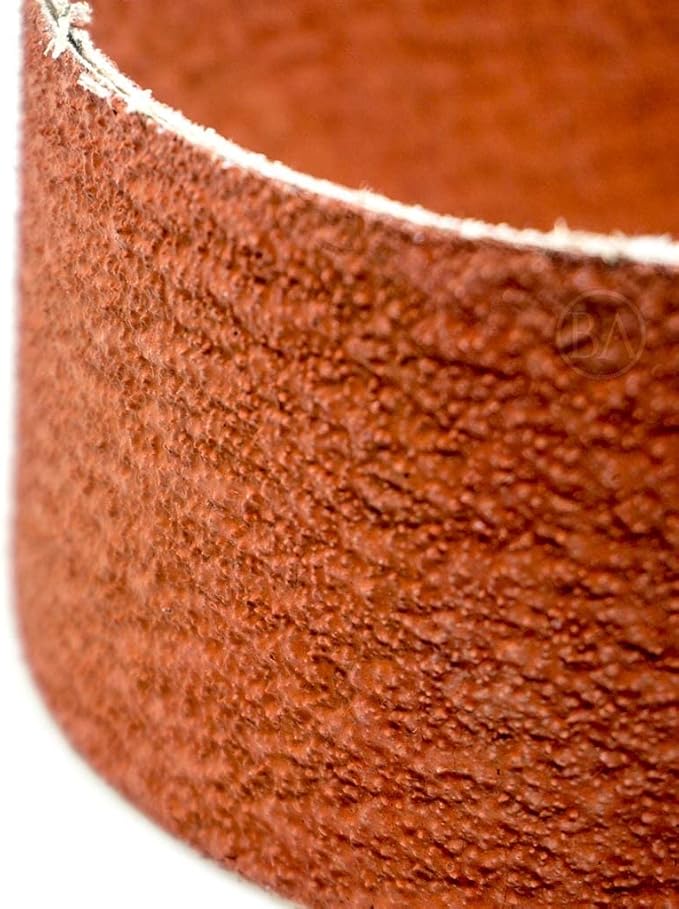 Benchmark Abrasives 2" x 36" Ceramic Sharpening Sanding Belts for Grinding Deburring Polishing Rust Removal on Metal, Stainless Steel, and Carbon Steel, Use with Belt Disc Sander (6 Pack) - 36 Grit