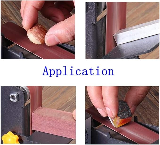 Diy Mini Belt Sander Electric Knife Apex Edge Sharpener Sanding Machine Belts Adapter Polisher Kits 7 Speed Diy Polishing Grinding Machine Power Tools Sander (TYPE 30)