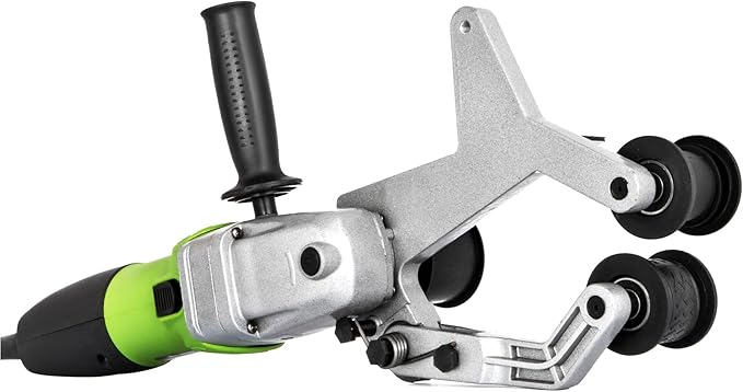 Mophorn Belt Sander 800W 220V Pipe Belt Sander 700-3000 U/Min Tube Belt Sander Polisher Variable Speeds Without Water
