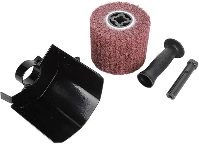 Burnishing Machine, Deosdum Belt Sander Angle Grinder Accessories Polishing Wheel Drawing Machine Multifunctional Interchange Burnishing Polishing Machine