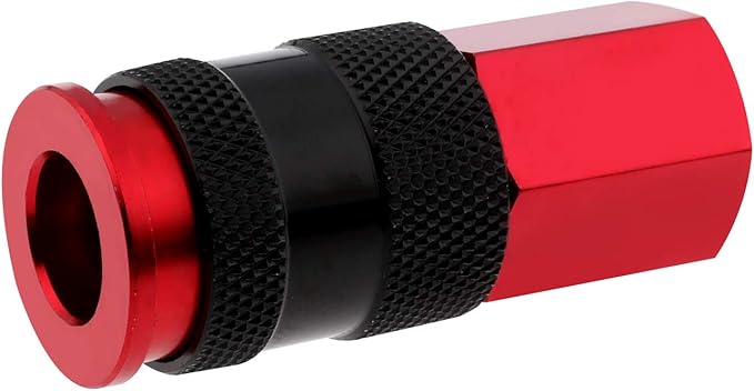 WYNNsky Air Hose Fitting, AMT Style Universal Air Coupler with 1/4''NPT Female Threads, 10 Pieces Air Compressor Accessories Fittings