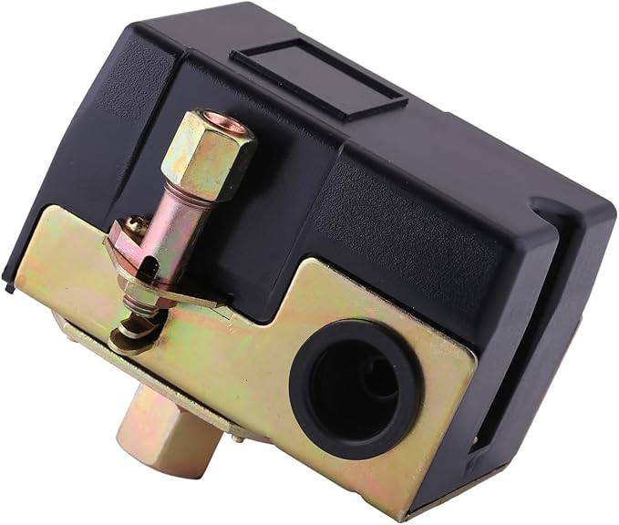 Air Compressor Pressure Switch 175 PSI Single Port 135-175 PSI Heavy Duty 1/4 NPT 135 PSI Pressure Switch Air Pump Pressure Switch Pumptrol Air Pressure Switch for Air Compressor