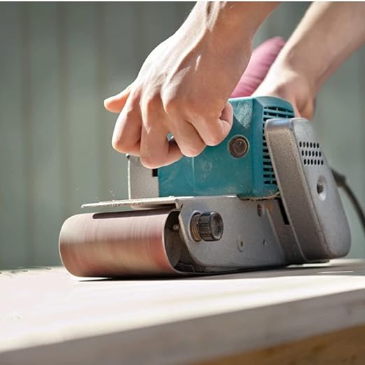 3 x 21 Inch Sanding Belts 120 Grits - 12 Pack Aluminum Oxide Sander Belts for Belt Sander Best for Sanding Wood,Metal and Paint