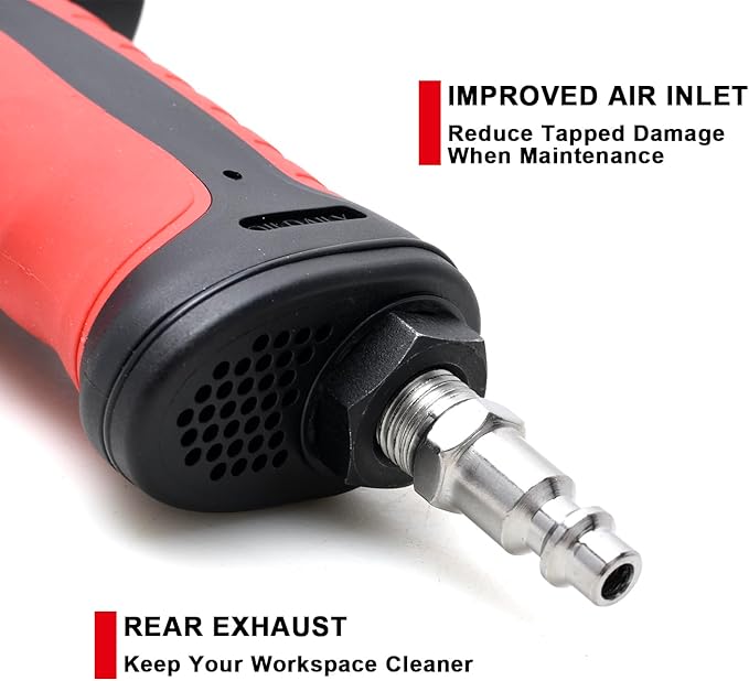 AEROPRO TOOLS 1/2-Inch composite Mini Air Impact Wrench(AP9515),compact design with 500FT-LBS strong torque