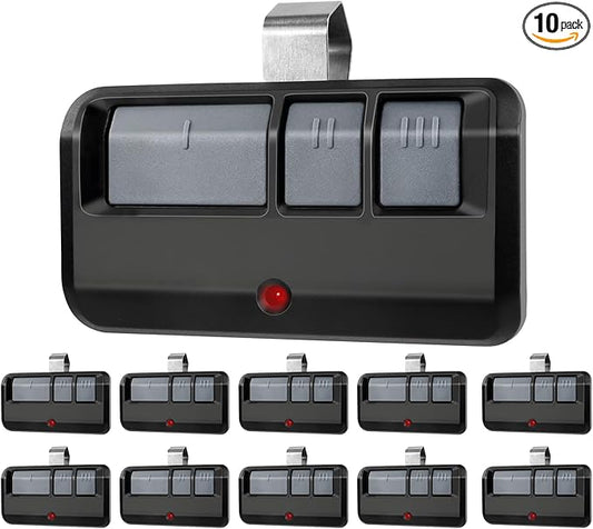 893MAX Garage Door Opener Remote, for LiftMaster/Chamberlain/Craftsman Garage Door Opener, Universal Garage Door Opener Remote Replaces 893LM G953EV-P2 890MAX （10 Pack）