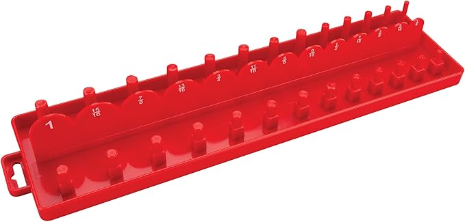 Performance Tool W774 3/8-Inch SAE Drive Socket Storage Tray Organizer