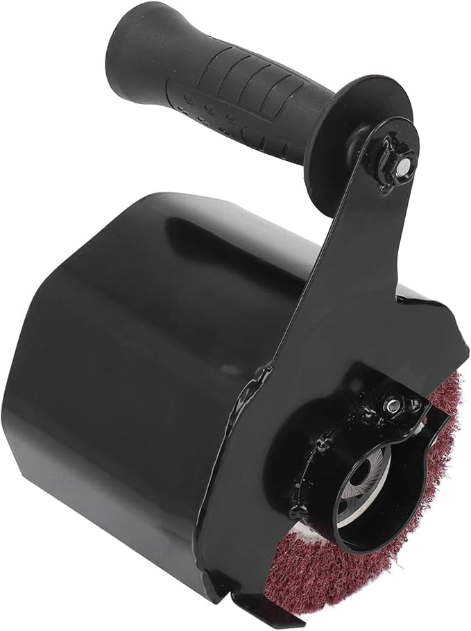 Burnishing Adapter for Angle Grinder, Burnishing Polishing Machine Stainless Steel Handheld Sander Polisher Wheel M10 Angle Grinder Attachment for Wood Metal Grinding