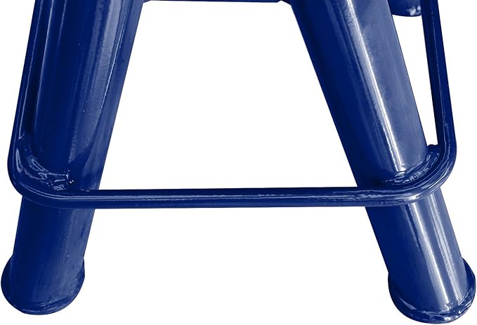 TCE 10 Ton (20,000 lb) Capacity Heavy Duty Steel Jack Stands, Medium Profile, 2 Pack, T70071 , Blue