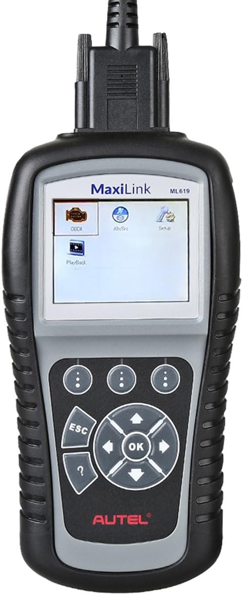 Autel MaxiLink ML619 OBD2/EOBD Code Reader with ABS/SRS Diagnostic (Upgraded Version of AL619)