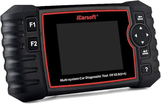 iCarsoft CR V2.0 Diagnostic Scan Tool for Multi-Brand Vehicles (10-19 Vehicle Choices) +Oil Reset +EPB+BMS+DPF+SAS+ETC+BLD+INJ