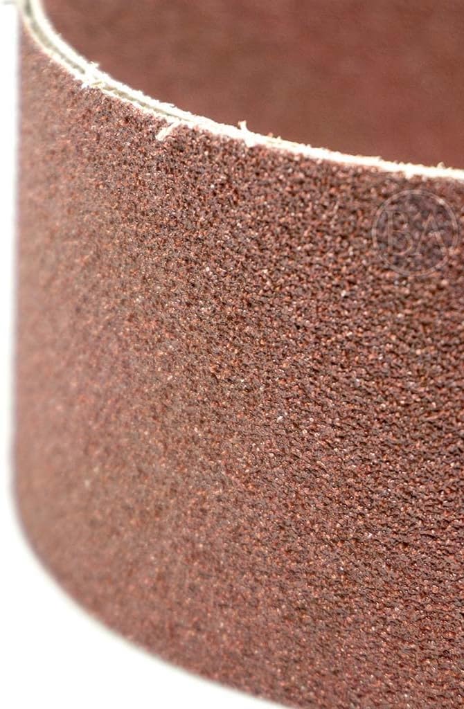 Benchmark Abrasives 2" x 36" Aluminum Oxide Sanding Belts for Grinding Deburring Polishing Rust Removal on Metal, Stainless Steel, Carbon Steel, Use with Belt Disc Sander (6 Pack) - (36 Grit)