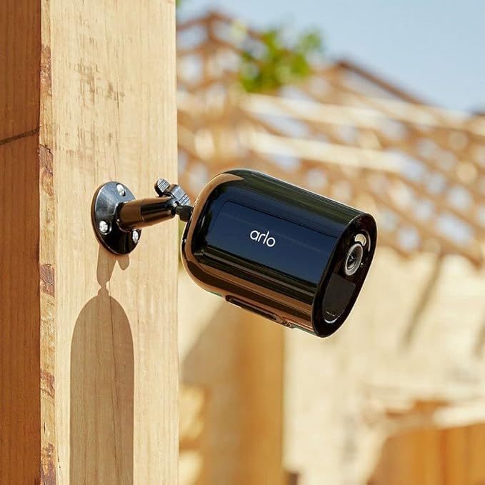 Arlo Go 2 Camera Housing Certified Accessory - Security Camera Skin, Works Go 2 Wireles Camera Only, Black - VMA3800H