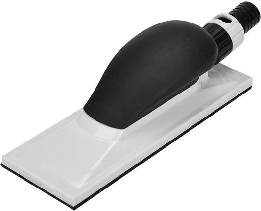 Hand Sanding Block, Dust Extraction Sanding Grinding Sponge Pad Dust Free Hand Sander with Handle 200 * 70mm for Wood Polishing, Household Cleaning, Car Repair