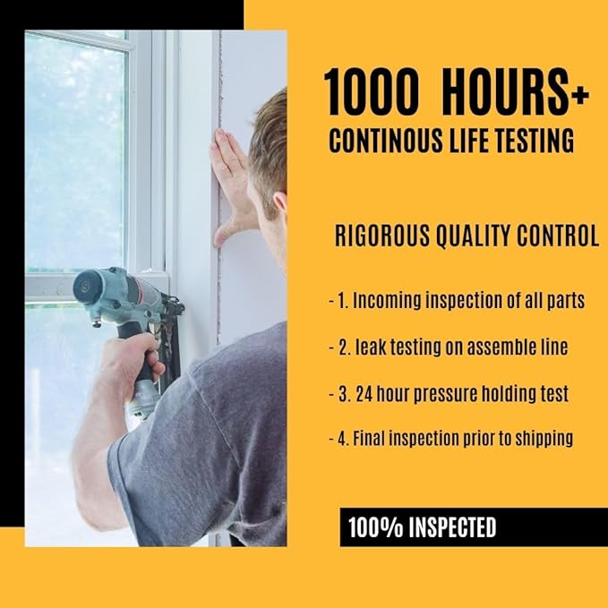 Ultra Quiet Air Compressor Portable, 60 dB, Silent And Electric Air Compressor For Car and Bike Tires, Nail Gun, And Pneumatic Tools, Garage, Shop, Or Mechanic Accessories, 115V