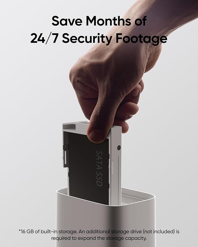 eufy Security eufyCam E330 (Professional) Add-On Camera, Outdoor Security Camera, 4K Resolution, 24/7 Recording, Plug-in, Enhanced Wi-Fi, Face Recognition AI, No Monthly Fee, Requires HomeBase 3
