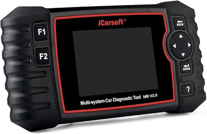 Diagnostic Scanner iCarsoft MB V2.0 Compatible for Mercedes-Benz/Sprinter/Smart, ABS SRS Oil BLD INJ