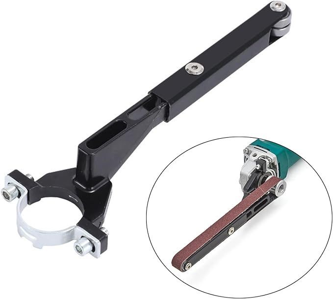 Electric Belt Grinder Belt Sander Attachment Angled Grinder Modified Sand Belt Machine Belt Sander Polisher Belt Sanding Belt Adapter