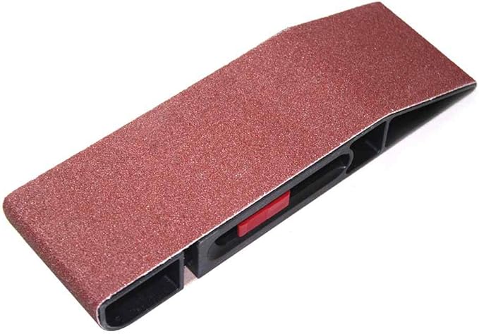 Milescraft 1605 SandDevil3.0 Hand Sander with 3" x 21" Sandpaper Belt,Red