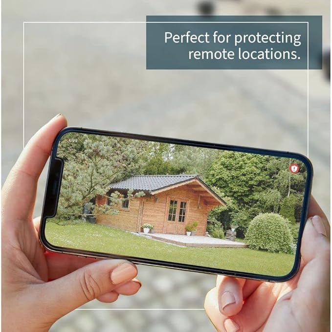 Arlo Go 2 Camera Housing Certified Accessory - Security Camera Skin, Works Go 2 Wireles Camera Only, Black - VMA3800H