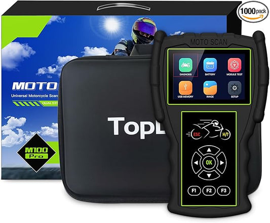 Original TopDiag M100 Pro Motorcycle Scanner Professional Diagnostic Tool for Motorcycle (Standard Version)