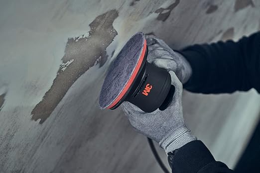 3M Random Orbital Sander, Xtract Pneumatic 88941, 5 in, with Central Vacuum Attachment, 3/32 in Orbit, Ergonomic and Lightweight ROS, .28 HP (209W) Motor