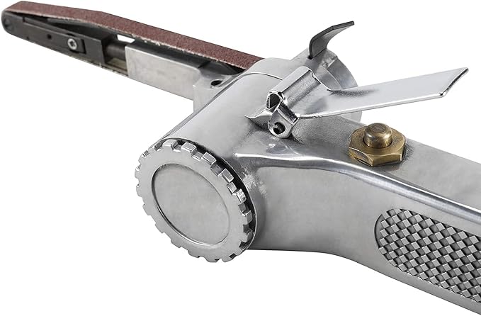 8MILELAKE 3/8" Mini Air Belt Sander Grinder Tool