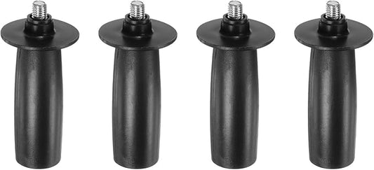 HARFINGTON 4pcs Angle Grinder Side Handle 10mm Thread 111mm Length Plastic Angle Grinder Handle Replacement Auxiliary Sander Handle Tool