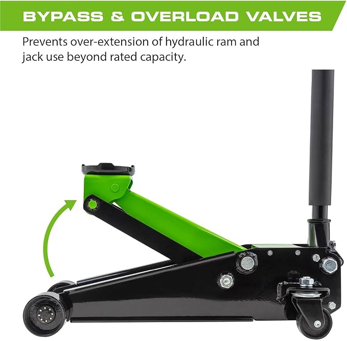 Arcan 3-Ton Professional Garage Jack (A20005) Steel
