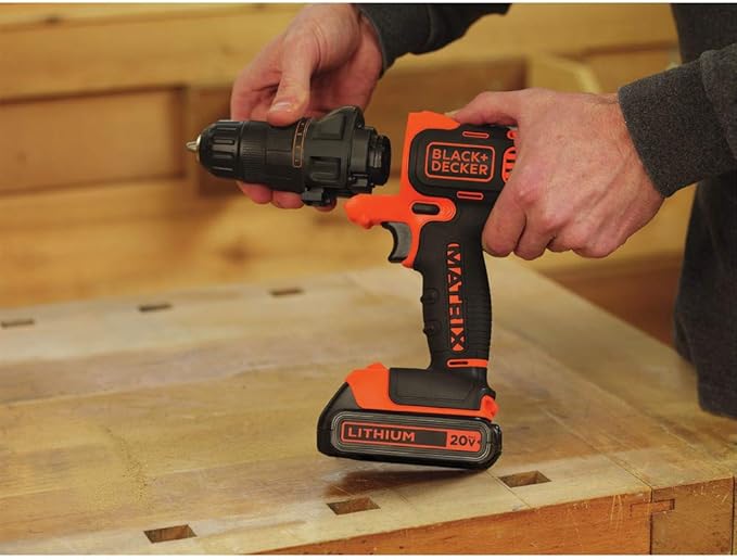 BLACK+DECKER 20V MAX Matrix Cordless Drill/Driver (BDCDMT120C)