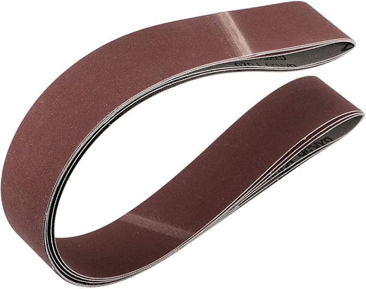 uxcell 2 x 48 Inch Sanding Belt 320 Grit Sand Belts for Belt Sander 3pcs